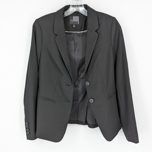 The Limited Blazer 2 Black Collection Professional Two Button Surgeon Cuff Lined - Picture 5 of 13